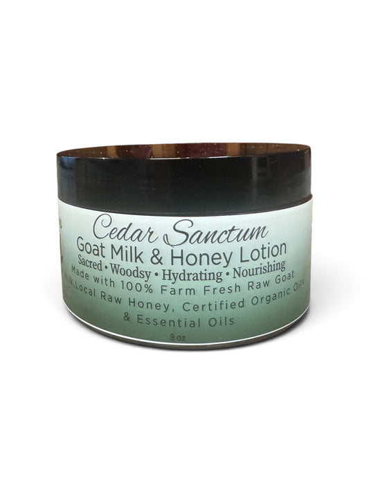 Cedar Sanctum Goat Milk & Honey Lotion