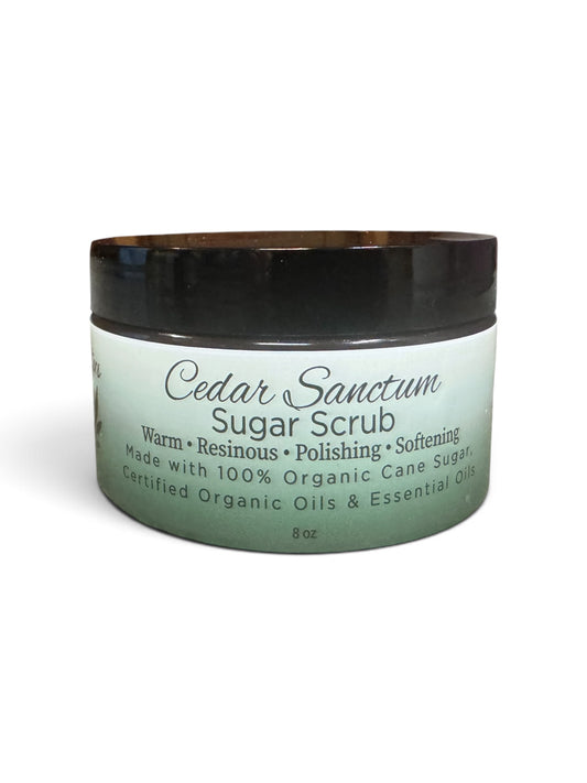 Cedar Sanctum Sugar Scrub
