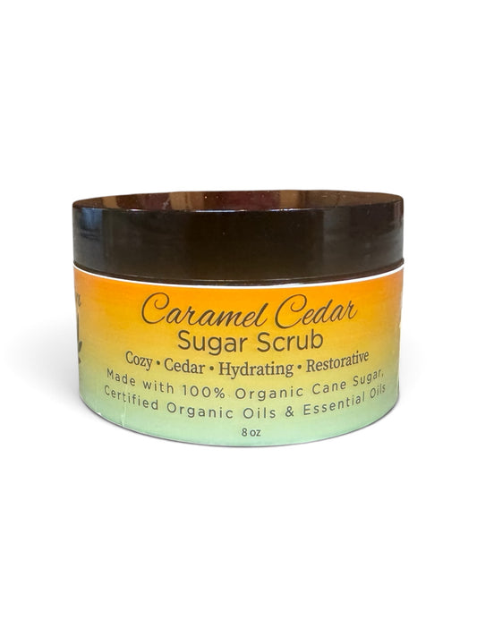 Caramel Cedar Sugar Scrub