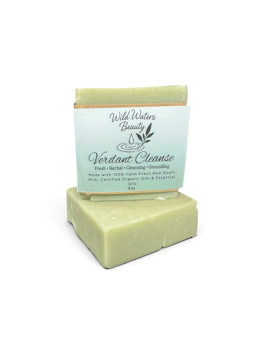 Verdant Cleanse Goat Milk Soap