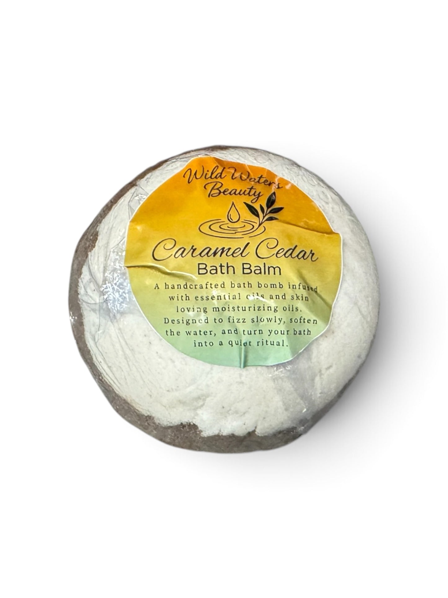 Caramel Cedar Bath Bomb